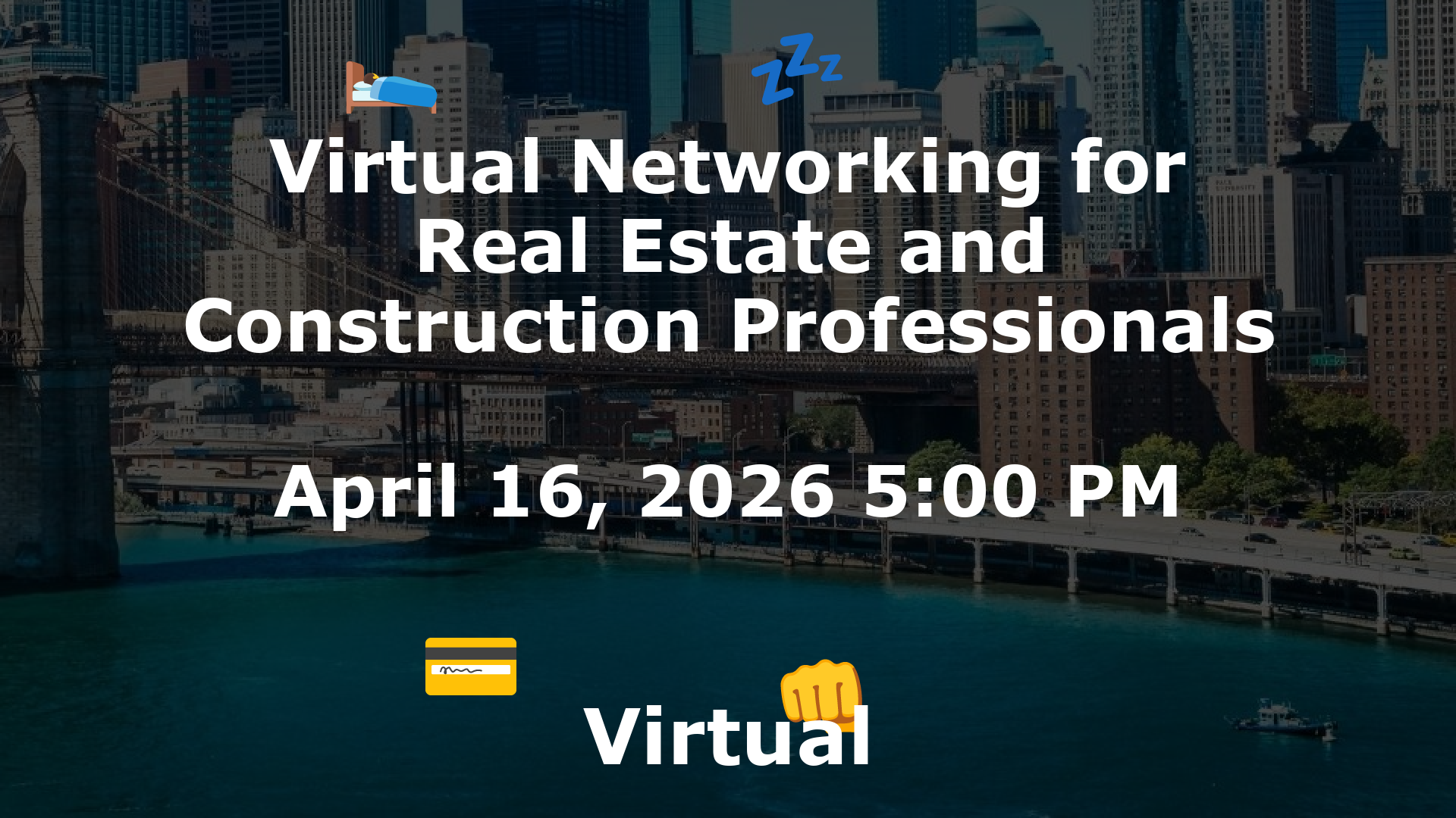 Virtual Networking for Real Estate and Construction Professionals event image